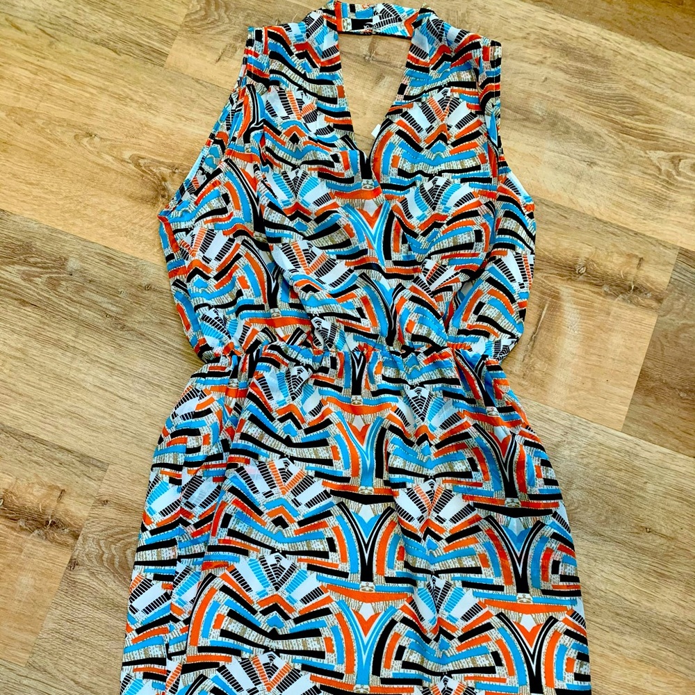 Open back dress